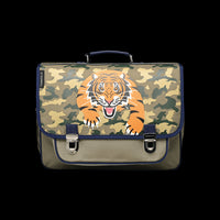 Grand Cartable le roi tigre - Caramel & Cie