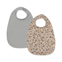 Lot de 2 bavoirs repas safari - Konges Slojd