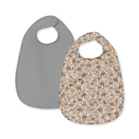 Lot de 2 bavoirs repas safari - Konges Slojd