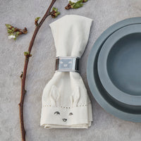 Rond de serviette Silver Elodie Details