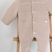 Pilote greige chiné fourré unisexe Tartine et Chocolat H25