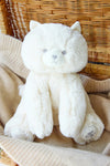 Peluche Odilon le chaton écru 25 cm Tartine et Chocolat