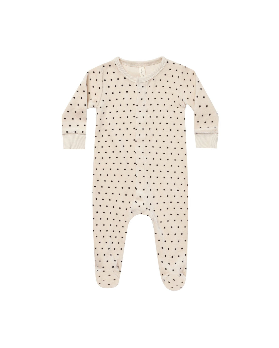 Pyjama en velours à pois babygirl Quincy Mae - H23