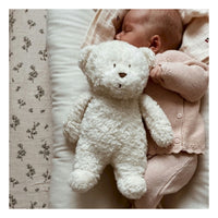 Peluche Moonie en coton bio - Ourson Blanc BB&Co