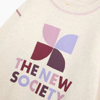 Sweat-shirt Whisper white fille The New Society H26
