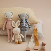 Attache-sucette en crochet Ocre Patti Oslo