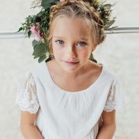 Robe Manon Ivoire - fille - babygirl Les petits Inclassables