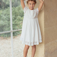 Robe Manon Ivoire - fille - babygirl Les petits Inclassables