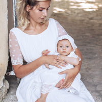 Robe Thelma Ivoire - fille - Les petits Inclassables
