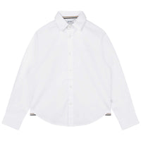 Chemise unie blanche garçon Hugo Boss