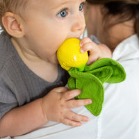 Mini doudou de dentition John Lemon Oli & Carol