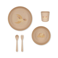 Coffret repas Licorne 5 pièces - Konges Slojd