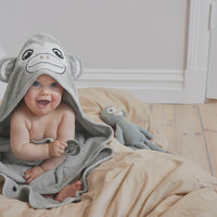 Cape de bain Pebble Green Elodie Details
