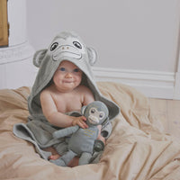 Cape de bain Pebble Green Elodie Details
