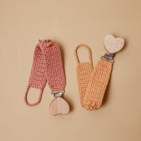 Attache-sucette en crochet Ocre Patti Oslo