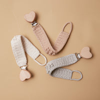 Attache-sucette en crochet Ocre Patti Oslo