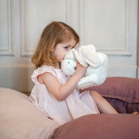 Augustin le lapin Ecru 25 cm Tartine et Chocolat