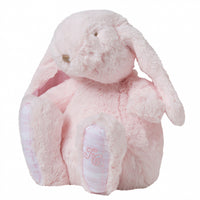 Augustin le lapin rose pâle 25 cm Tartine et Chocolat