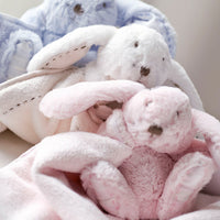 Doudou Augustin le Lapin Tartine et Chocolat crème 12cm