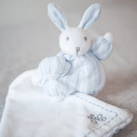 Augustin le lapin 1977 Doudou gris clair Tartine et Chocolat