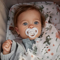 Couverture en coton froissé Meadow Blossom - Elodie Details