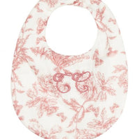 Bavoir Toile de Jouy Tartine et Chocolat