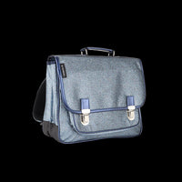 Cartable Moyen Paillettes bleu marine Caramel & Cie