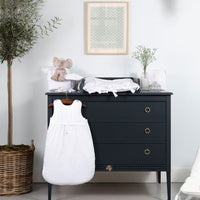 Commode Gustavienne Bleu profond Tartine et Chocolat