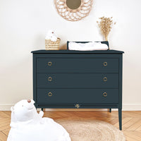 Commode Gustavienne Bleu profond Tartine et Chocolat