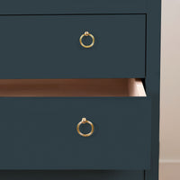Commode Gustavienne Bleu profond Tartine et Chocolat