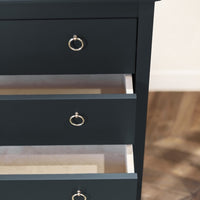 Commode Gustavienne Bleu profond Tartine et Chocolat