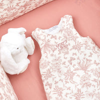 Gigoteuse Toile de Jouy Tartine et Chocolat