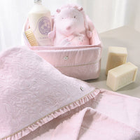 Cape de bain Délicatesse rose Tartine et Chocolat
