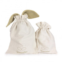 Doudou Lapin musical vieux rose Trousselier