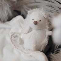 Doudou Léon le hérisson écru Tartine et Chocolat