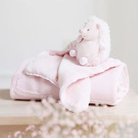 Doudou Léon le hérisson rose Tartine et Chocolat