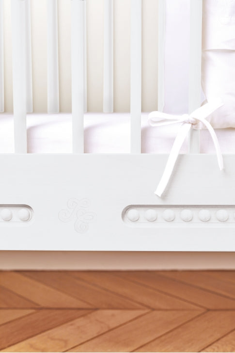 Lit Gustavienne et son matelas Blanc Tartine et Chocolat