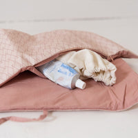 Matelas à langer de voyage Rose Graphique Milinane