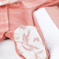 Pyjama rose moyen en velours babygirl Tartine et Chocolat