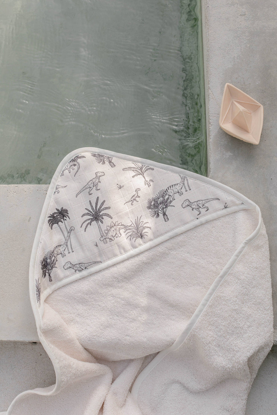 Cape de bain T-Rex babyboy Milinane