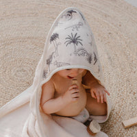 Cape de bain T-Rex babyboy Milinane