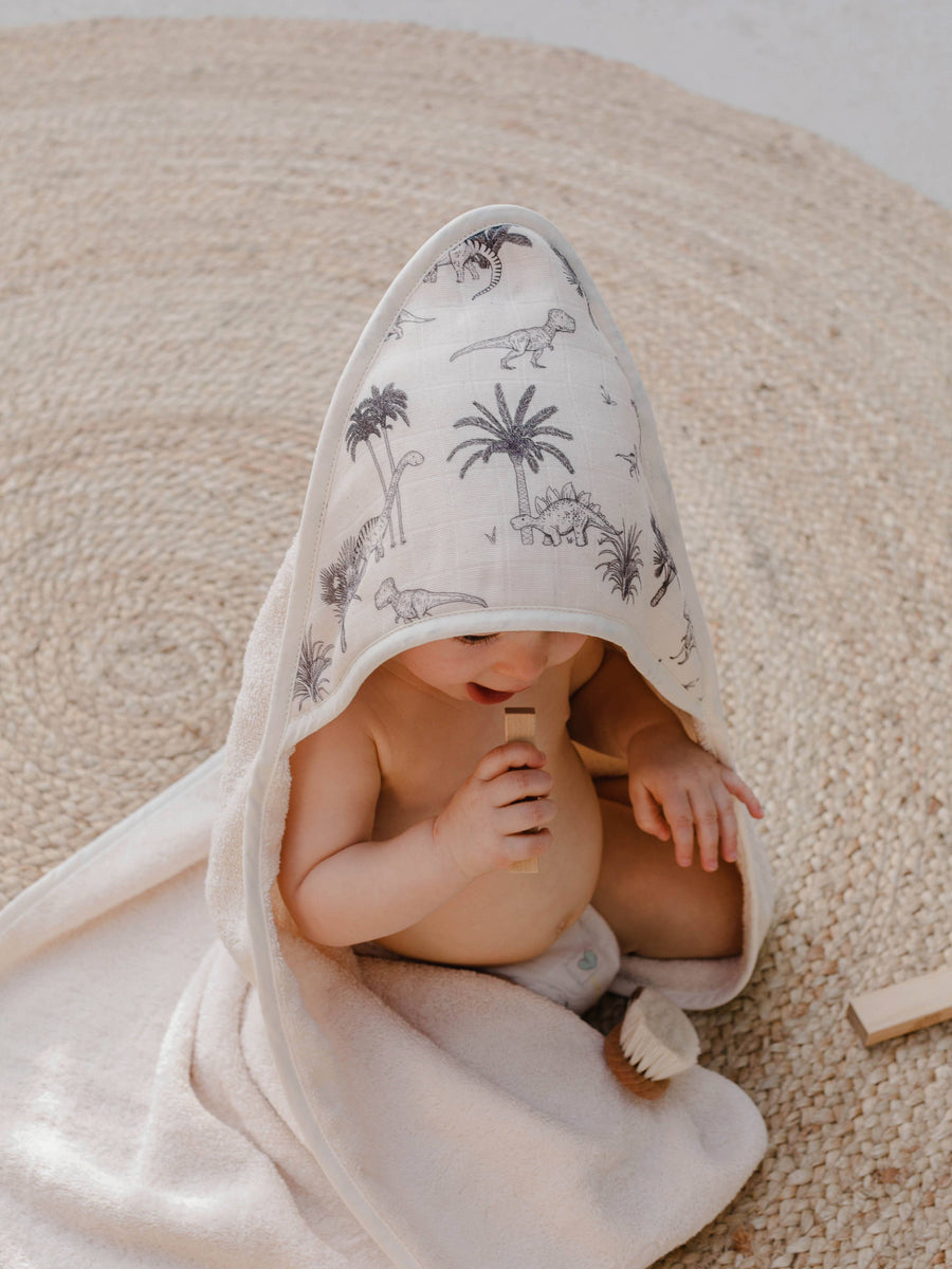 Cape de bain T-Rex babyboy Milinane