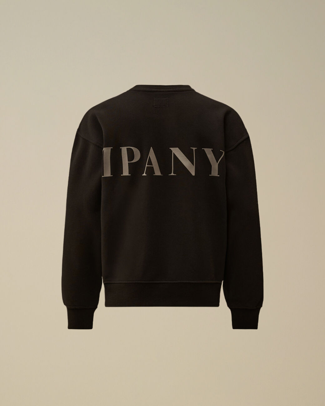 Sweat à col rond noir Garcon CP Company H25