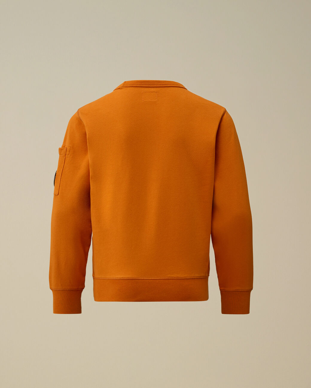 Sweat à col rond orange Garcon CP Company H25
