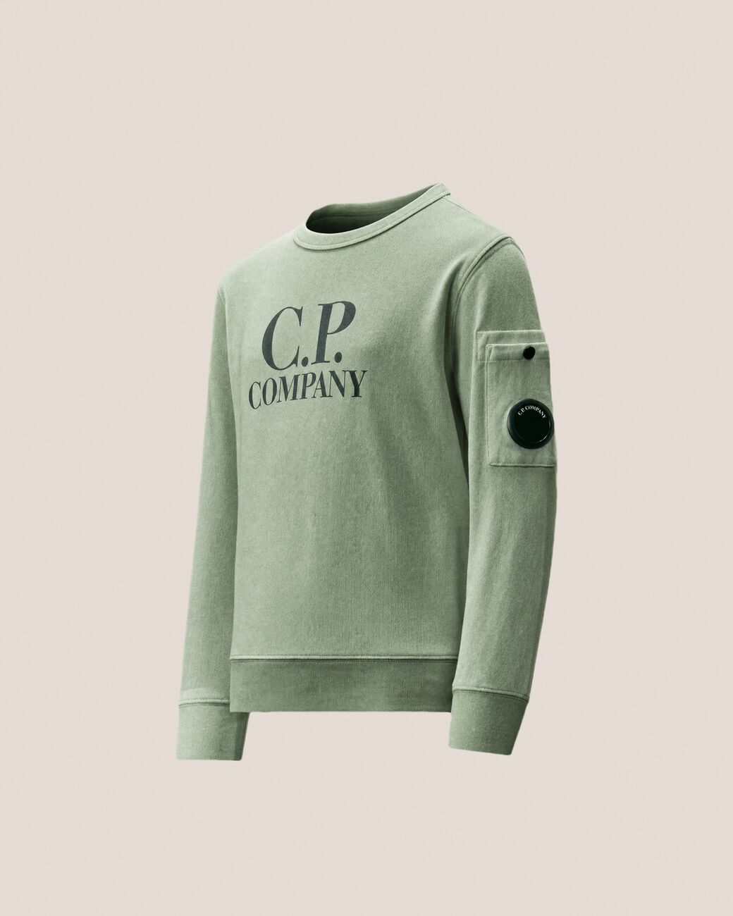 Sweat-shirt vert agave garçon CP Company H26