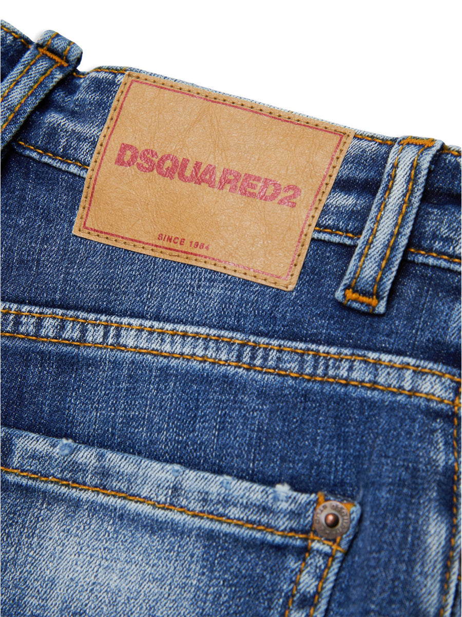 Jean slim Stanislav garçon - Dsquared2 H24