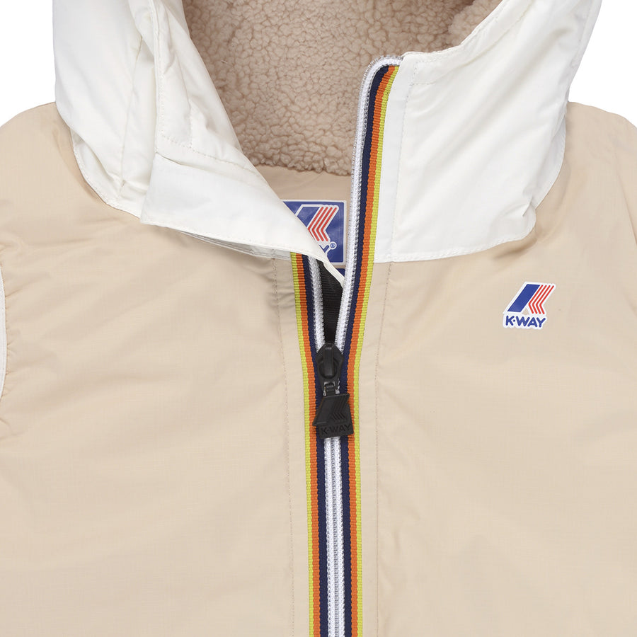 Veste sans manche le vrai 3.0 Orlan orsetto beige mixte K-Way