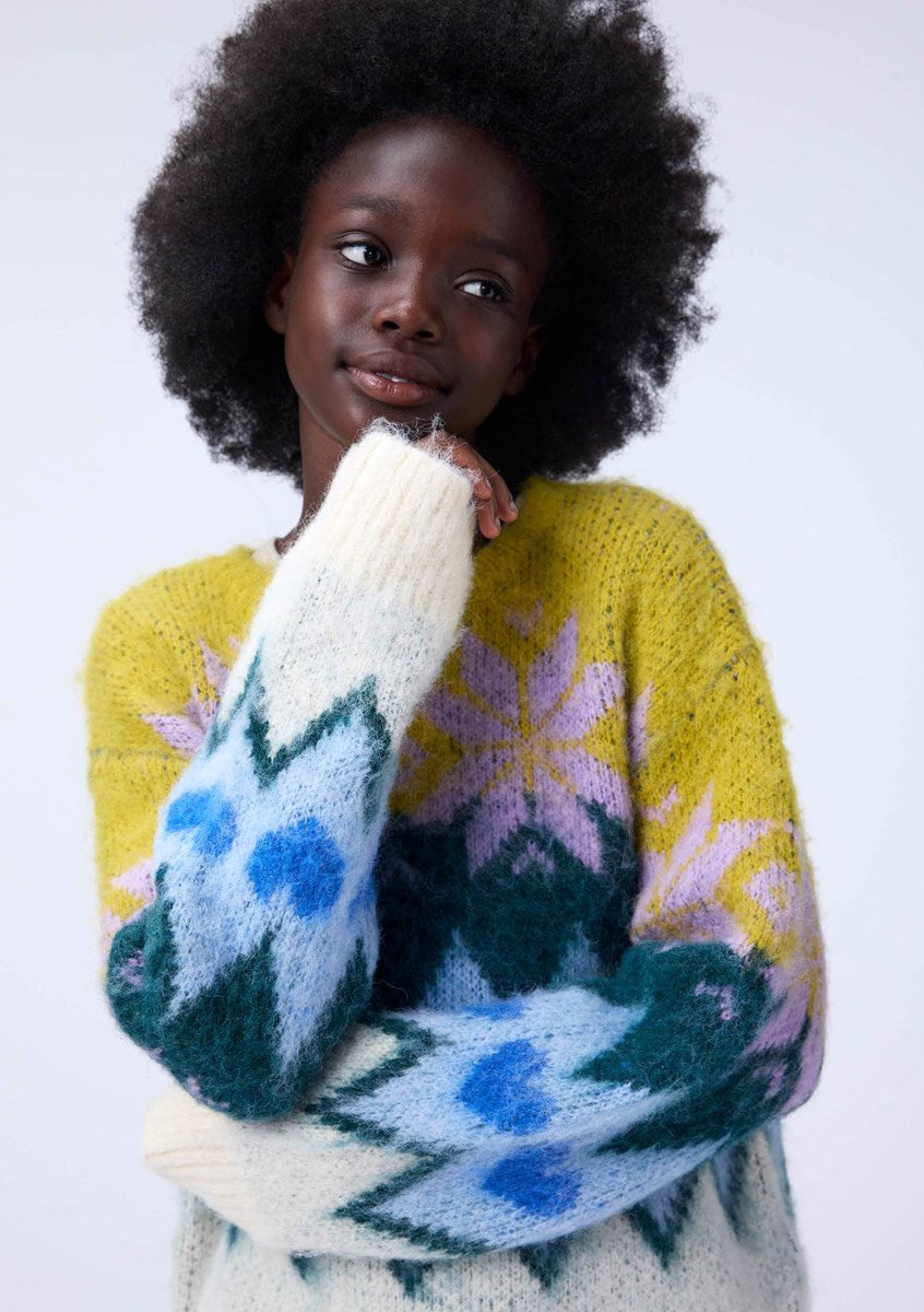 Pull Glenda Multicolores fille Molo H25