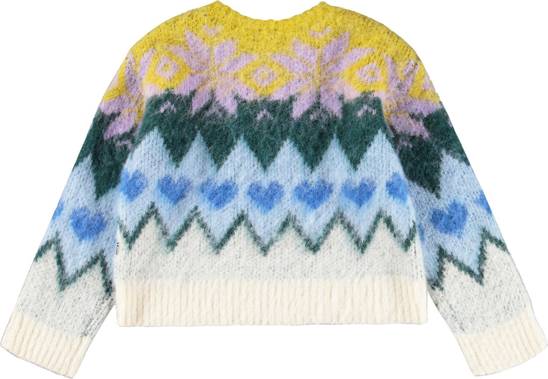 Pull Glenda Multicolores fille Molo H25