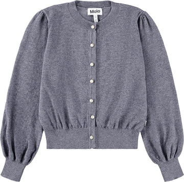 Cardigan Gris Guinevere fille Molo H25